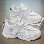 Damen Sportliche Chunky Sneakers mit atmungsaktivem Obermaterial und robuster Sohle