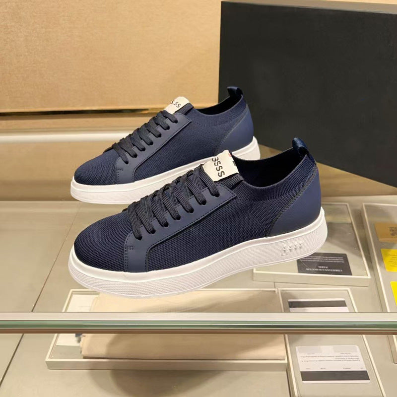 Damen Sportliche Sneakers mit atmungsaktiver Oberflächenstruktur und bequemer Dämpfung R&B