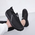 Damen atmungsaktive Freizeitschuhe aus Mesh-Material