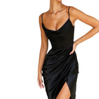 Damen Abendkleid mit Drapierung R&B