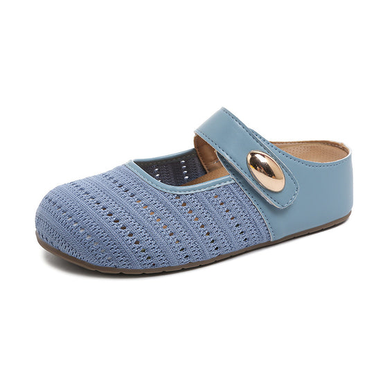 Damen Bequeme Ballerinas mit verstellbarem Riemen R&B