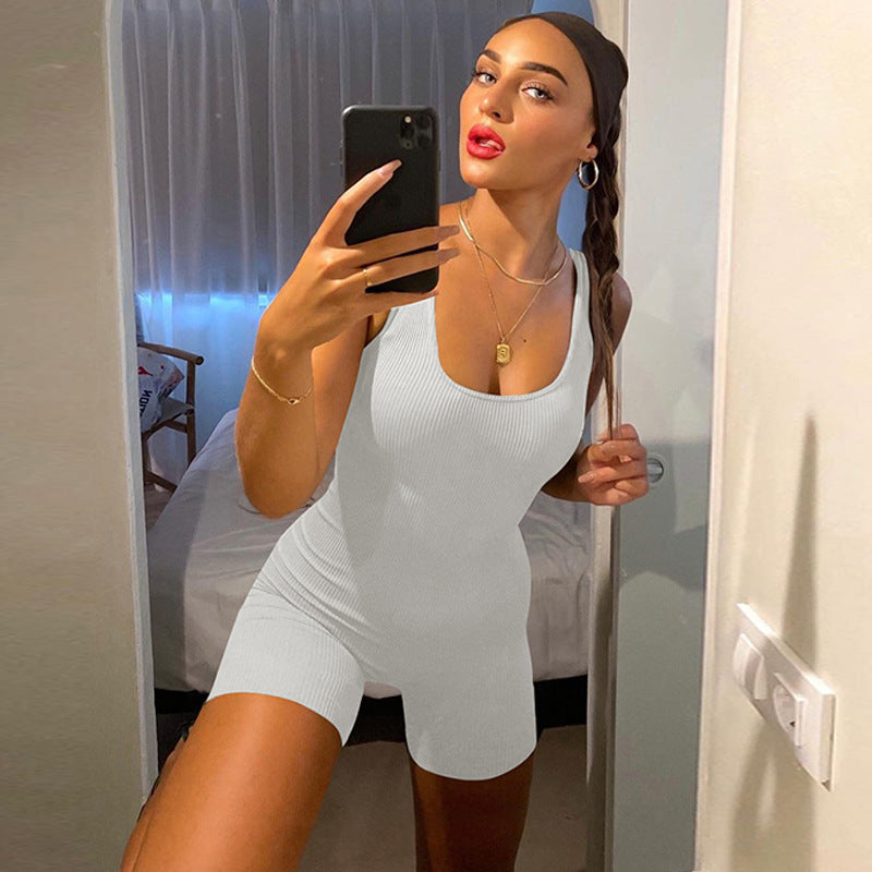 Damen Sportlicher Einteiler R&B