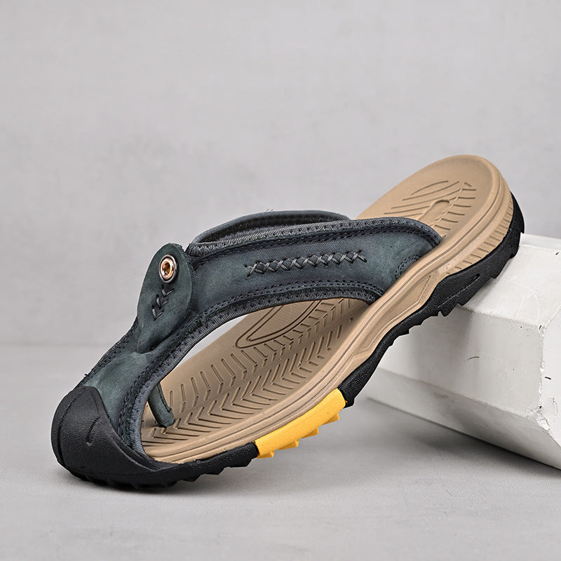 Herren Orthopädische Freizeit-Sandalen mit verstellbarem Riemensystem R&B
