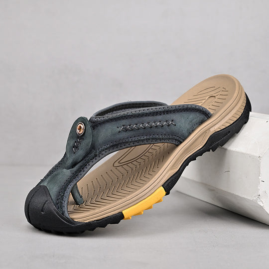Herren Orthopädische Freizeit-Sandalen mit verstellbarem Riemensystem R&B