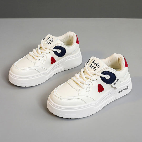 Damen modische Sneakers mit komfortabler Dämpfung und trendigen Applikationen R&B