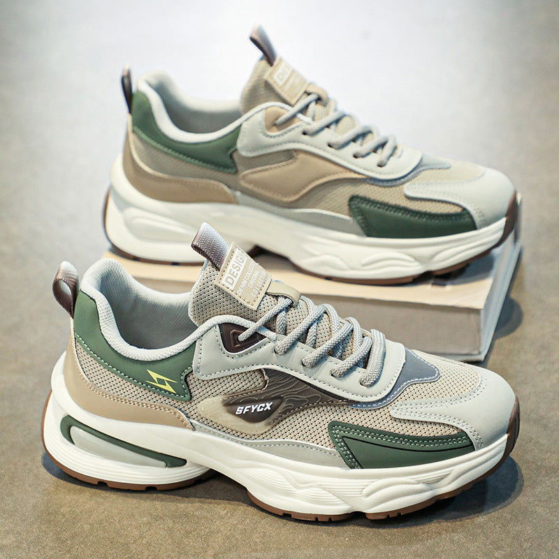 Damen Sportliche Comfort Sneakers mit atmungsaktiver Mesh-Oberfläche und dämpfender Sohle R&B