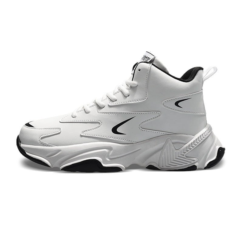 Damen Modische High-Top Sneakers mit atmungsaktivem Obermaterial und rutschfester Sohle