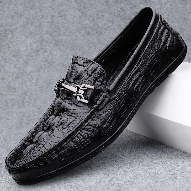 Herren Elegante Mokassins aus hochwertigem Leder mit zeitlosem Design R&B