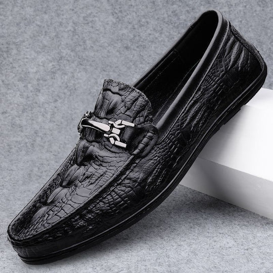 Herren Elegante Mokassins aus hochwertigem Leder mit zeitlosem Design R&B