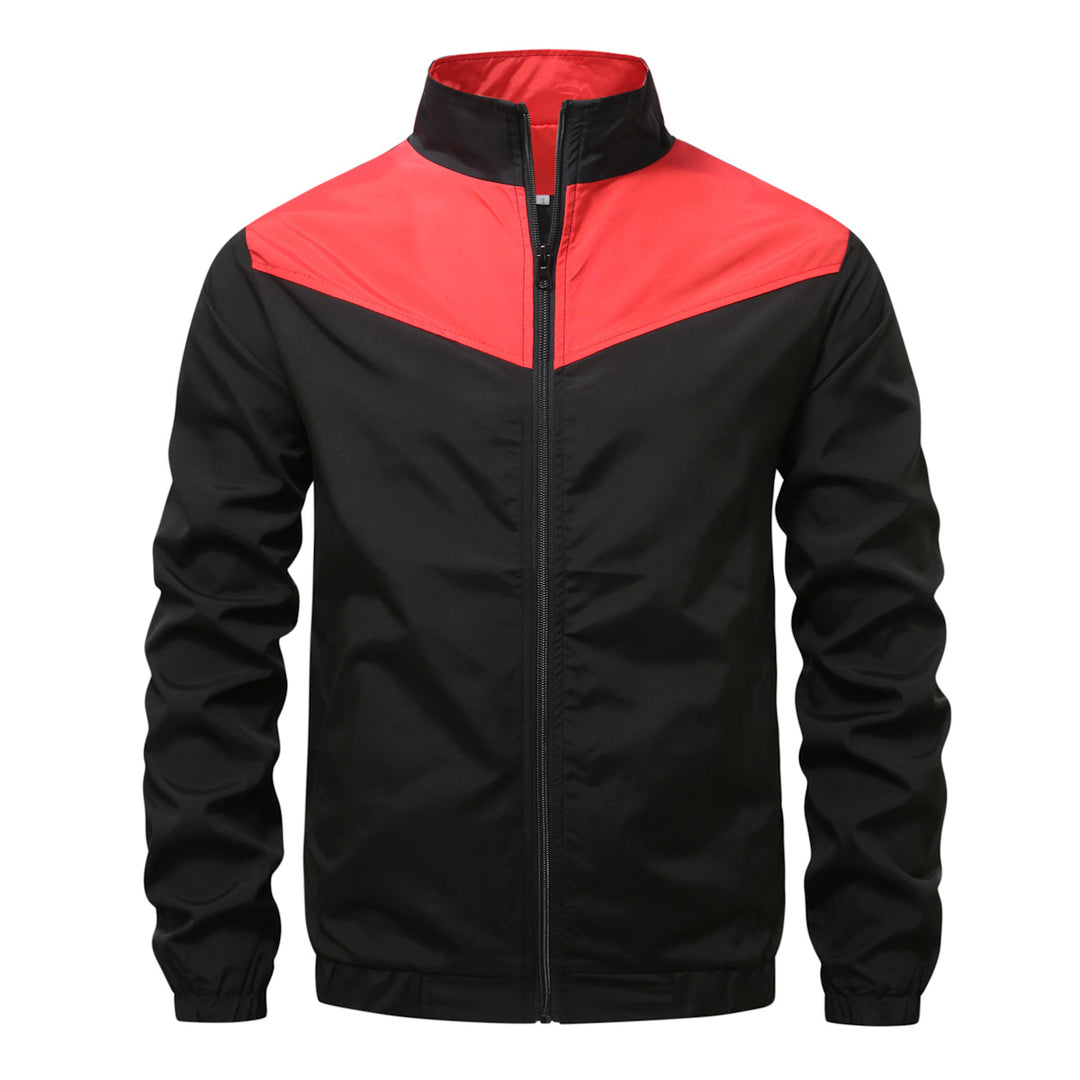 Herren Sportliche Jacke mit modernem Kragen R&B