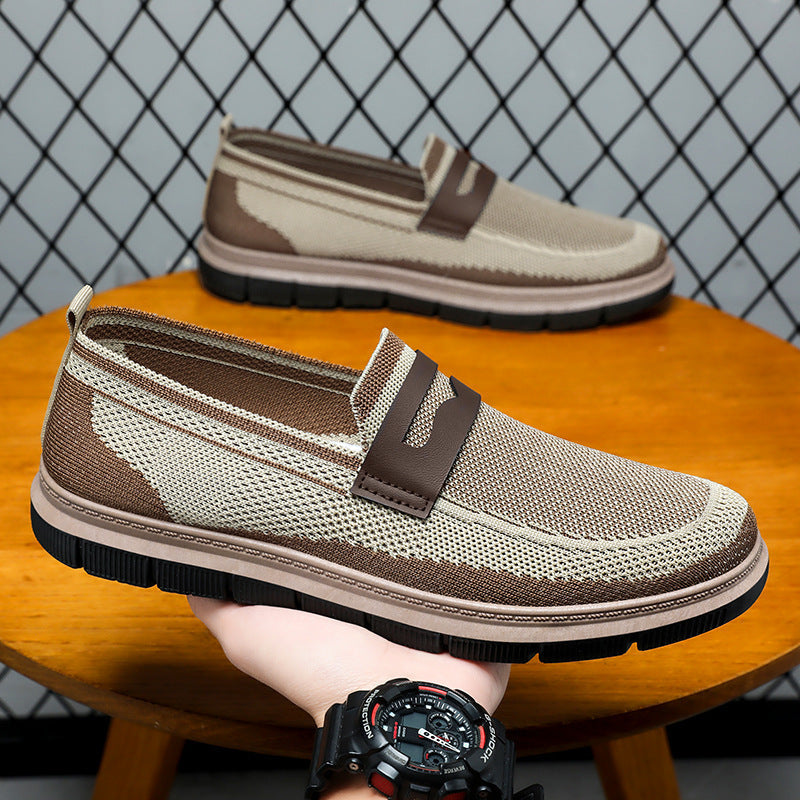 Damen Sportliche Slip-On Schuhe mit elastischem Obermaterial R&B