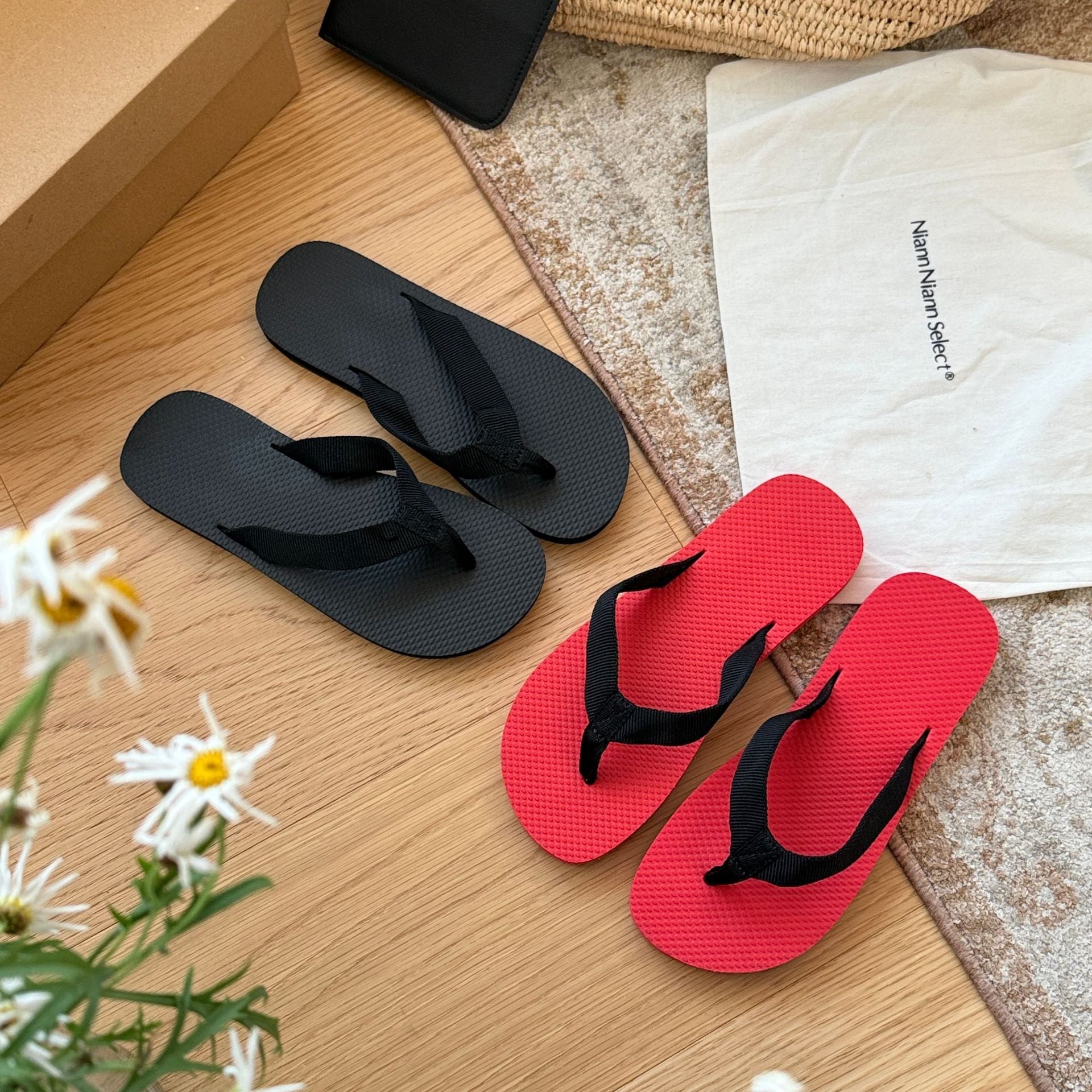 Damen modische Flip-Flops aus rutschfestem Material und komfortablem Design