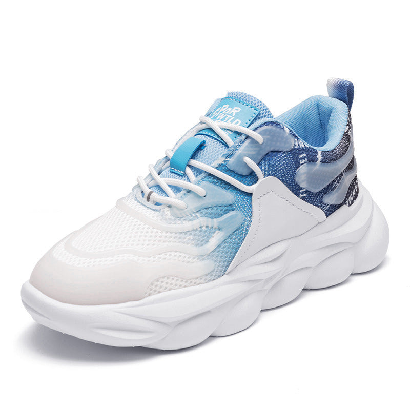 Damen modische und leichte Sneakers mit atmungsaktivem Obermaterial