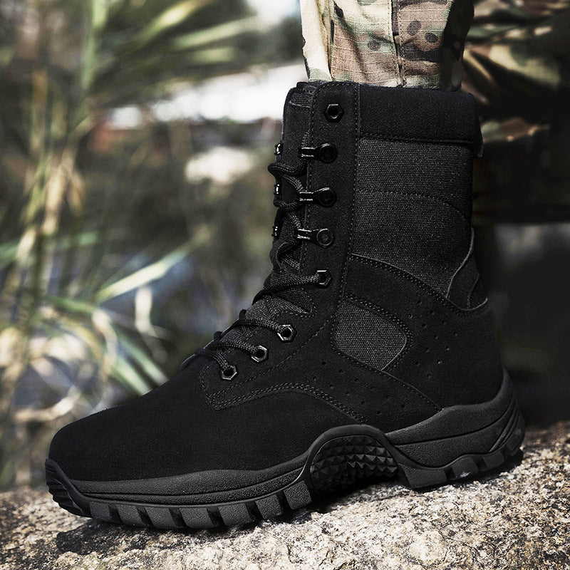 Herren Einsatzstiefel mit rutschfester Sohle und atmungsaktivem Obermaterial R&B