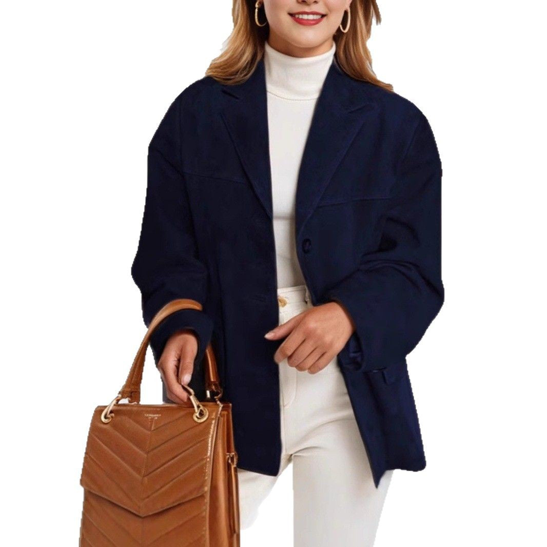 Damen modischer Oversized Blazer R&B