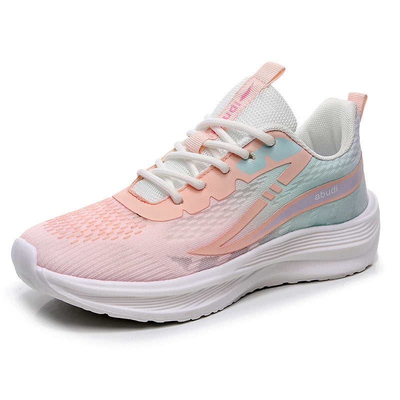 Damen Sportliche Dämpfungs-Laufschuhe mit atmungsaktivem Obermaterial und flexibler Sohle R&B