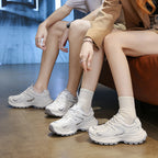 Damen Sportliche Freizeitschuhe mit atmungsaktiver Mesh-Oberfläche und stoßdämpfender Laufsohle R&B