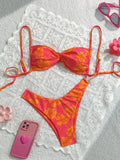 Damen Floral Bikini-Set R&B