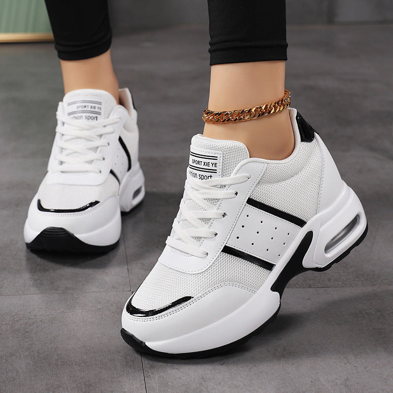 Damen Sportliche Sneakers mit atmungsaktivem Obermaterial und dämpfendem Fußbett