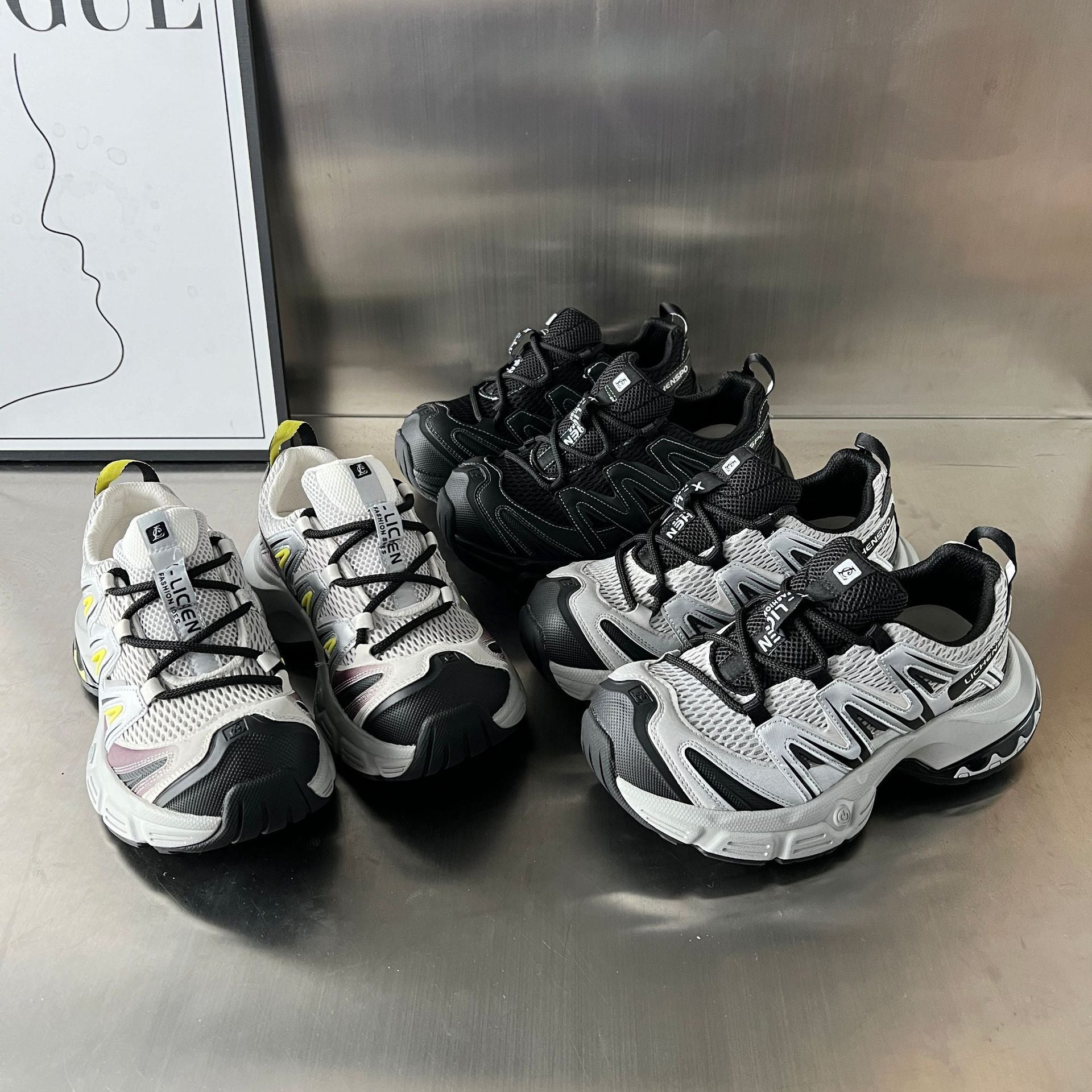 Damen Sportliche Atmungsaktive Sneakers mit innovativer Dämpfungstechnologie R&B