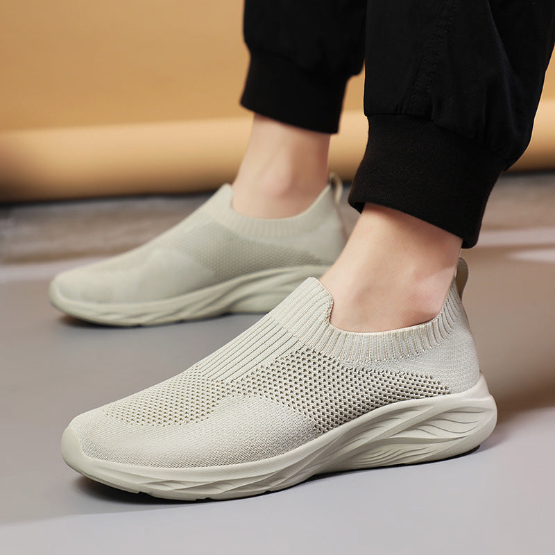 Damen Atmungsaktive Sockenschuhe mit flexiblem Obermaterial und rutschfester Sohle