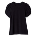 Damen Elegantes Oberteil mit Puffärmeln