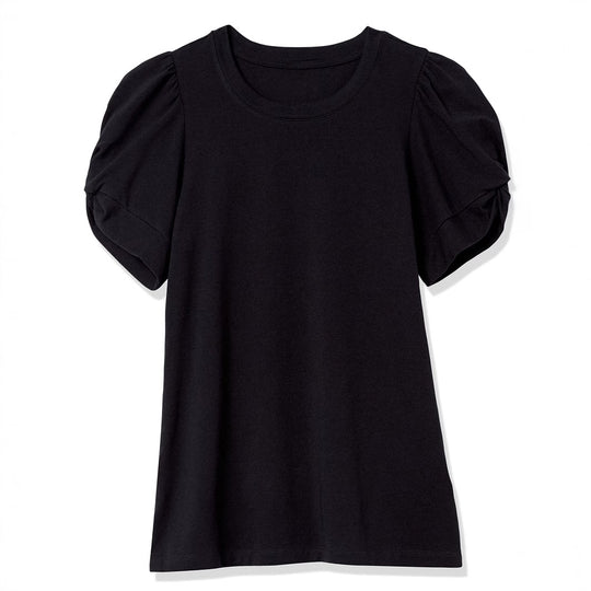 Damen Elegantes Oberteil mit Puffärmeln R&B
