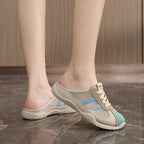 Damen Bequeme Clogs mit atmungsaktivem Obermaterial und griffiger Sohle R&B