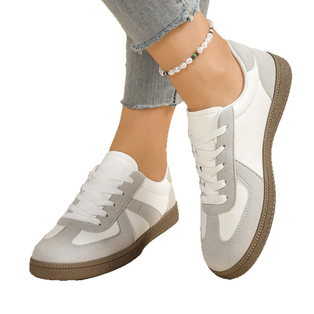 Damen Freizeitsneaker mit sportlichem Design und rutschfester Sohle R&B