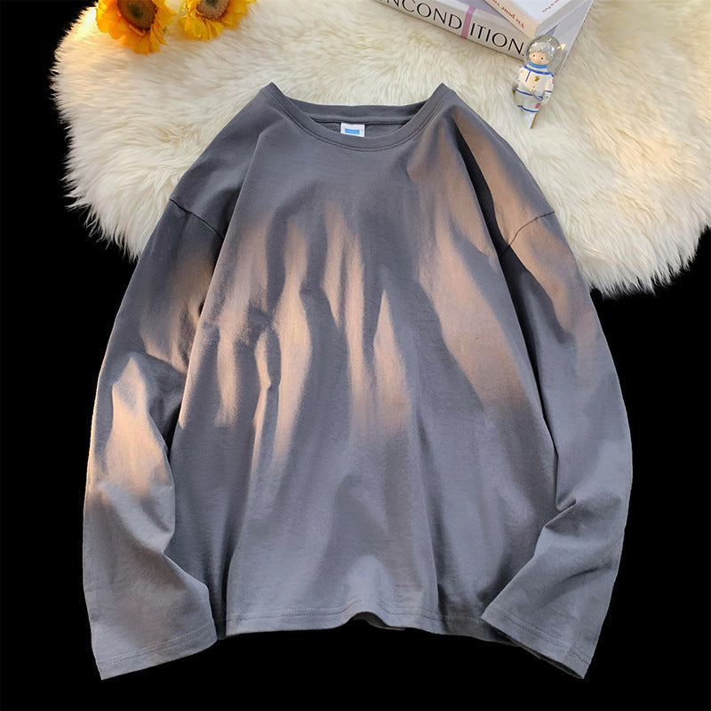 Damen Lässiges Langarmshirt aus hochwertiger Baumwolle R&B