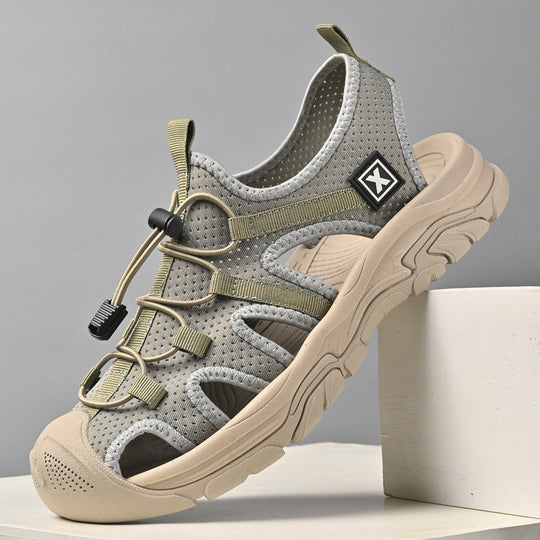Damen Sportliche Outdoor-Sandalen mit rutschfester Sohle und atmungsaktivem Obermaterial R&B