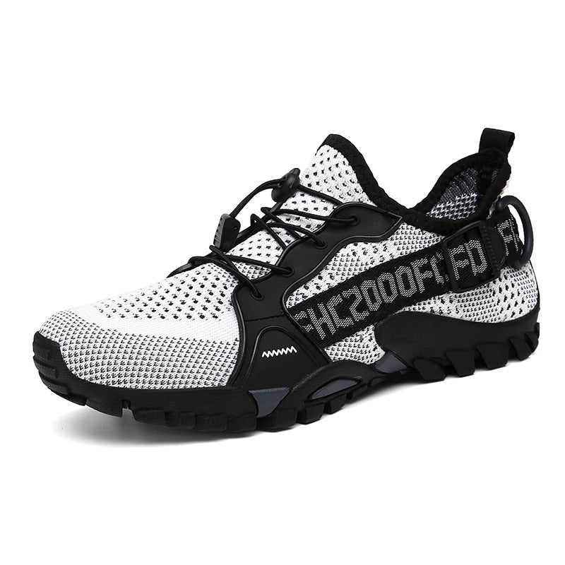 Damen Leichte und flexible Outdoor-Sneaker mit atmungsaktivem Mesh-
