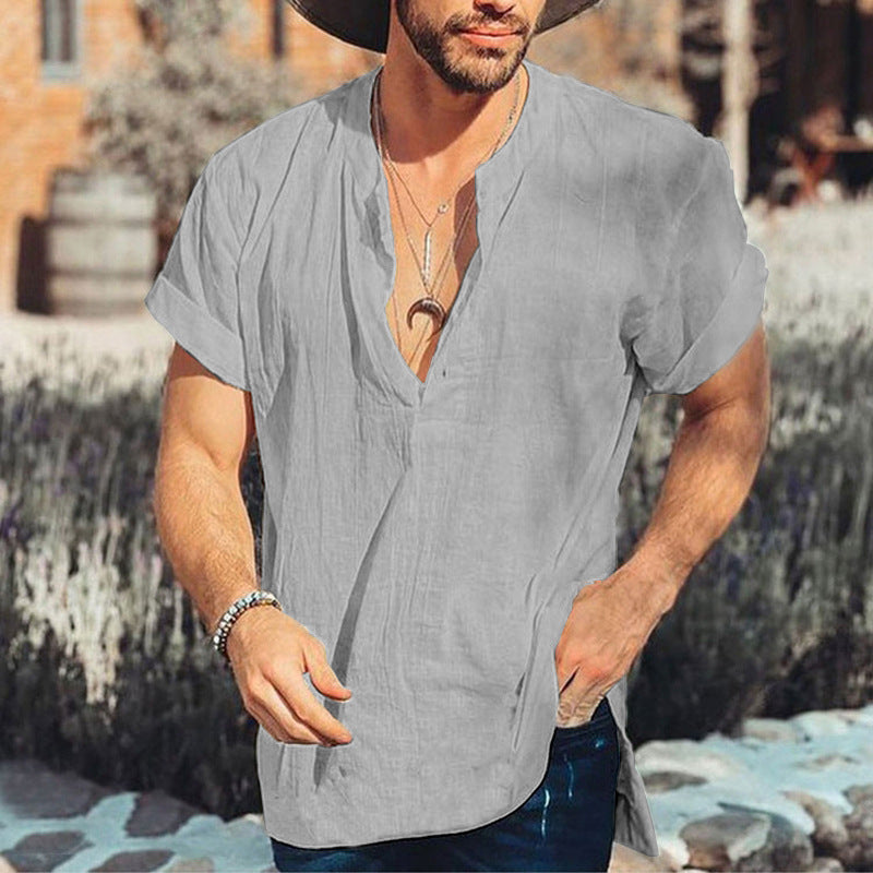 Herren Leichtes Sommerhemd R&B