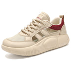 Damen Sportliche Sneakers mit atmungsaktiver Mesh-Oberfläche und dämpfender Sohle R&B