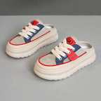 Damen Slip-On Sneakers mit atmungsaktivem Mesh-Obermaterial und modischem Design R&B