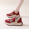 Damen Sportliche Sneaker mit atmungsaktiven Mesh-Einsätzen und dämpfender Sohle