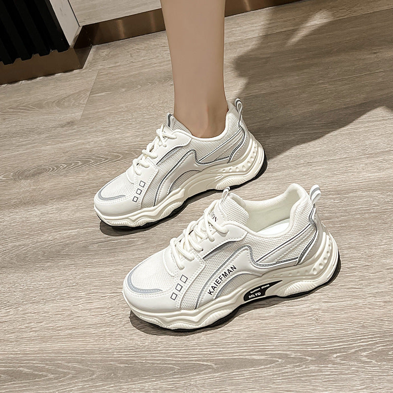 Damen Sportliche Sneaker mit stoßdämpfender Sohle und atmungsaktivem Obermaterial R&B