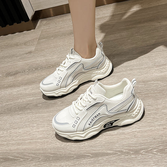 Damen Sportliche Sneaker mit stoßdämpfender Sohle und atmungsaktivem Obermaterial R&B