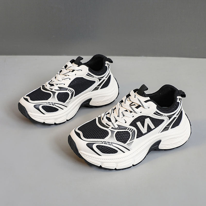 Damen Sportliche Laufschuhe mit atmungsaktivem Mesh-Obermaterial und dämpfender Sohle R&B