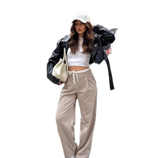 Damen cropped jacke R&B