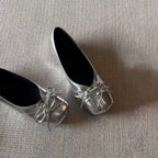 Damen Ballerinas mit verstellbarem Riemchen und bequemer Fersenpolsterung R&B