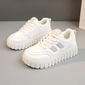 Damen Chunky Sneakers mit rutschfester Laufsohle und gepolstertem Innenfutter R&B