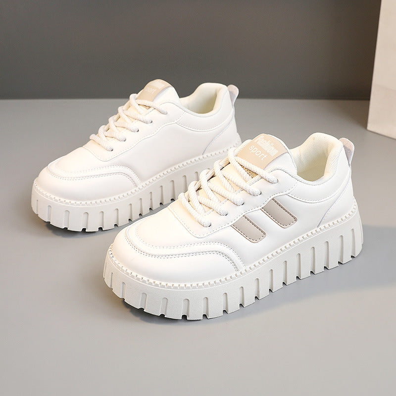 Damen Chunky Sneakers mit rutschfester Laufsohle und gepolstertem Innenfutter R&B