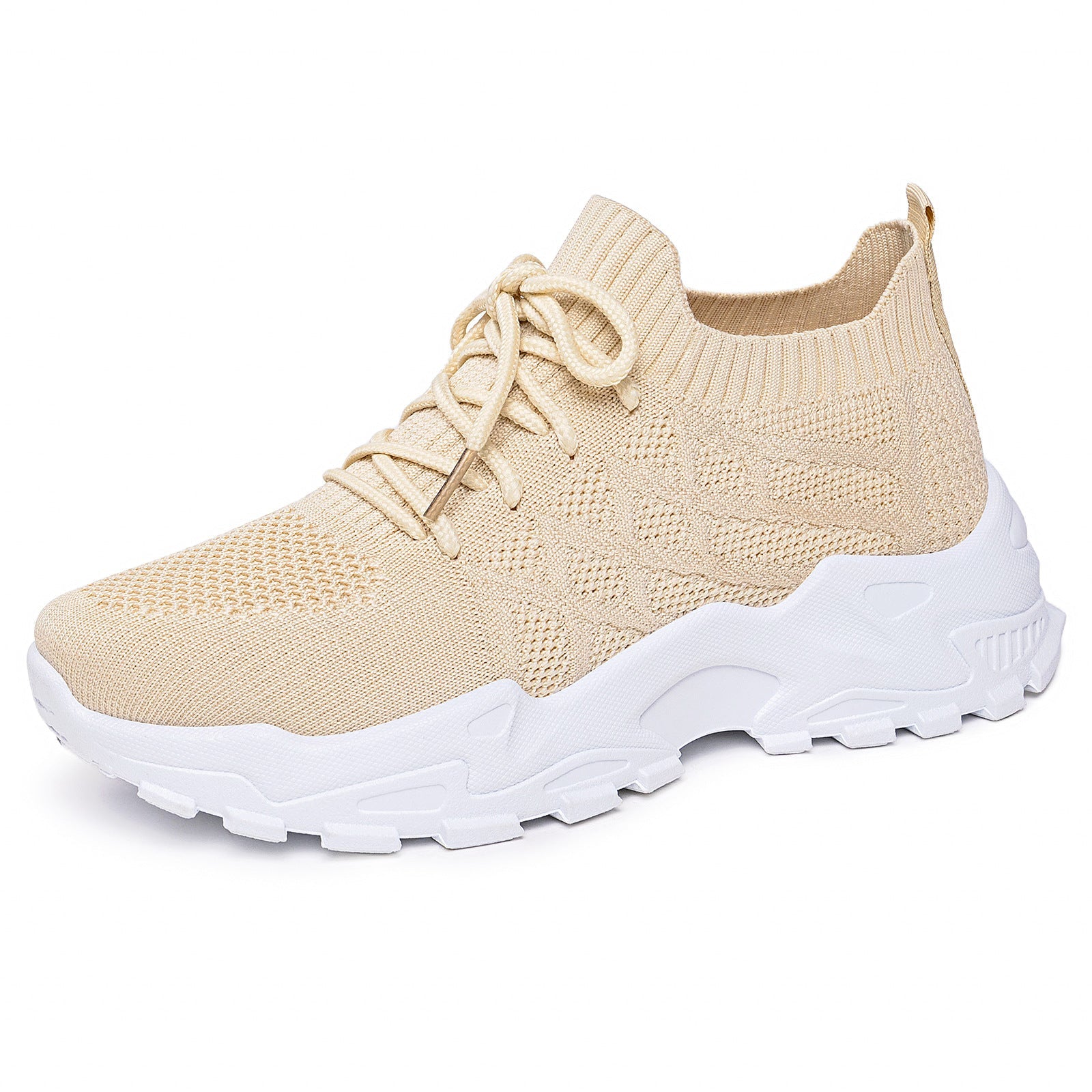 Damen Sportliche und atmungsaktive Laufschuhe mit elastischem Schaft R&B