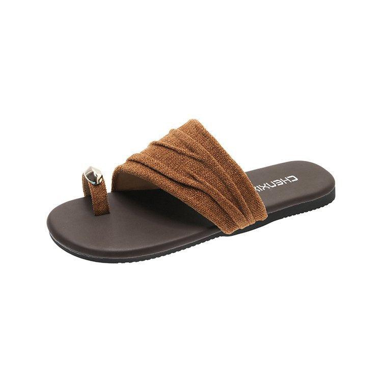 Damen Komfortable Sandalen mit geschmeidiger Riemenführung und modischem Design R&B