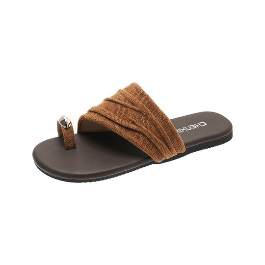 Damen Komfortable Sandalen mit geschmeidiger Riemenführung und modischem Design R&B