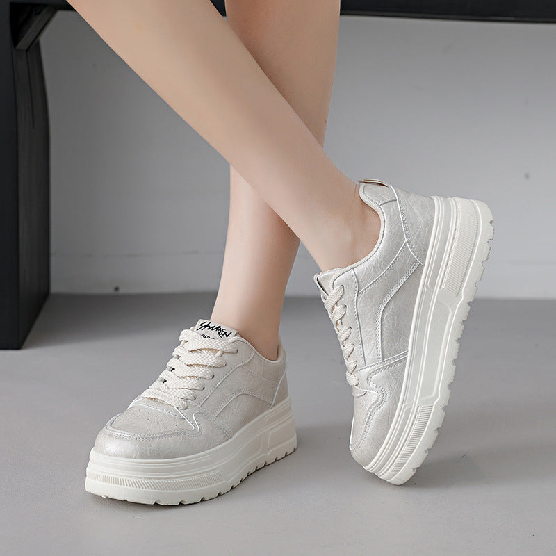 Damen Modische Chunky Sneaker mit atmungsaktivem Obermaterial und stabiler Dämpfung R&B