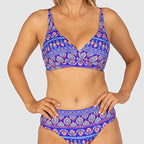Damen Hochgeschnittener Bikini mit anspruchsvollem Verstärkungselement R&B
