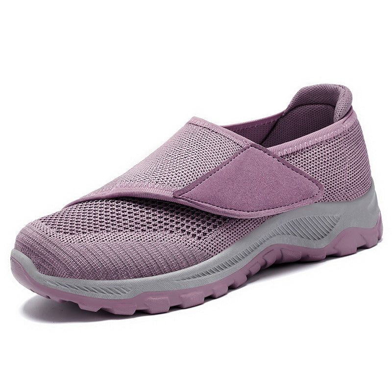 Damen Sportliche Slip-On Sneakers mit strapazierfähigem Mesh-Obermaterial R&B