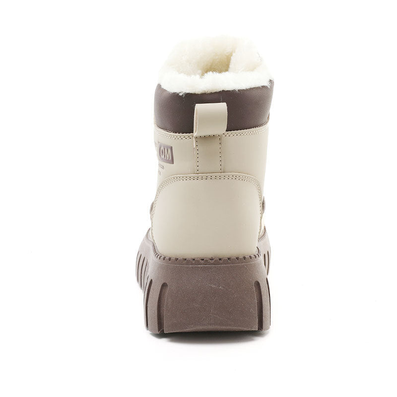 Damen Warmgefütterte Chunky Winterstiefel R&B